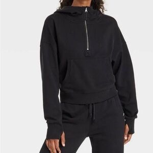 JoyLab Women's Black Zip-Up Hoodie
